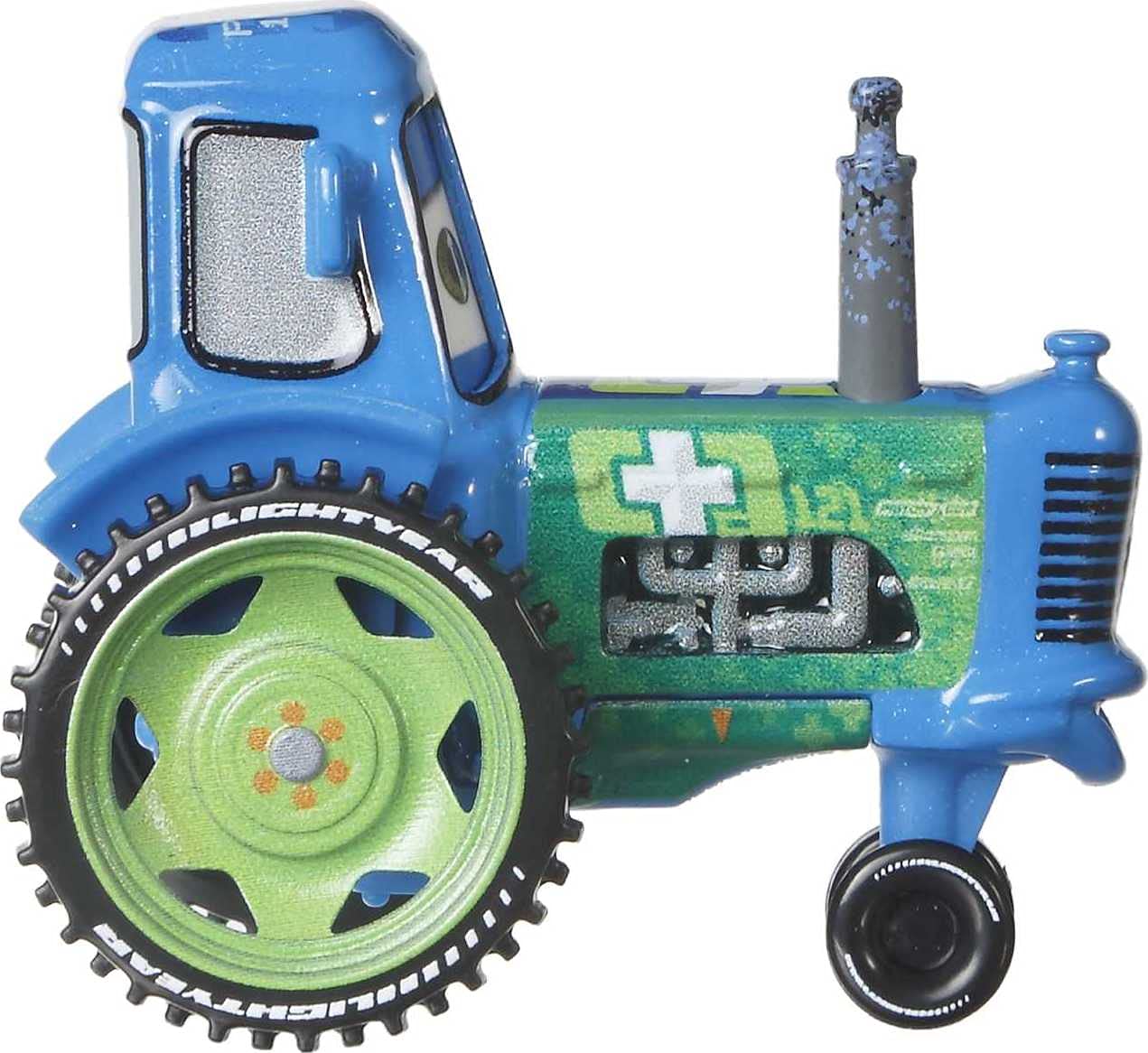 Disney Cars Clutch Aid Racing Tractor, Miniature, Collectible